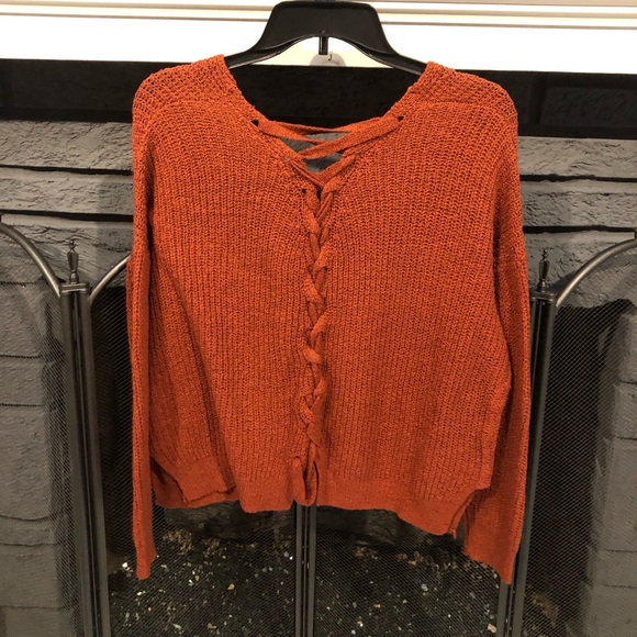 Sweet Wanderer Knitted Sweater Top - Picture 3 of 3